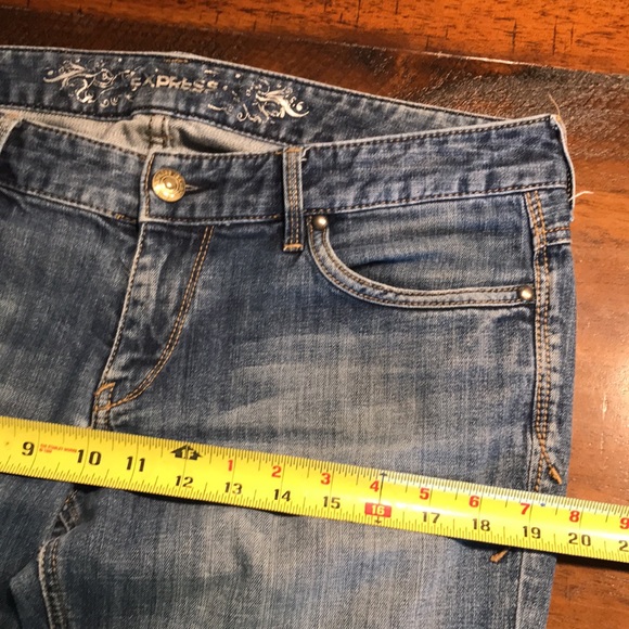 Express Low Rise Bootcut Vintage Jeans - Picture 9 of 12